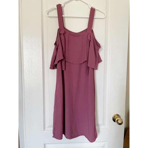 Aritzia Wilfred Ellipse cold shoulder dress - Picture 5 of 5